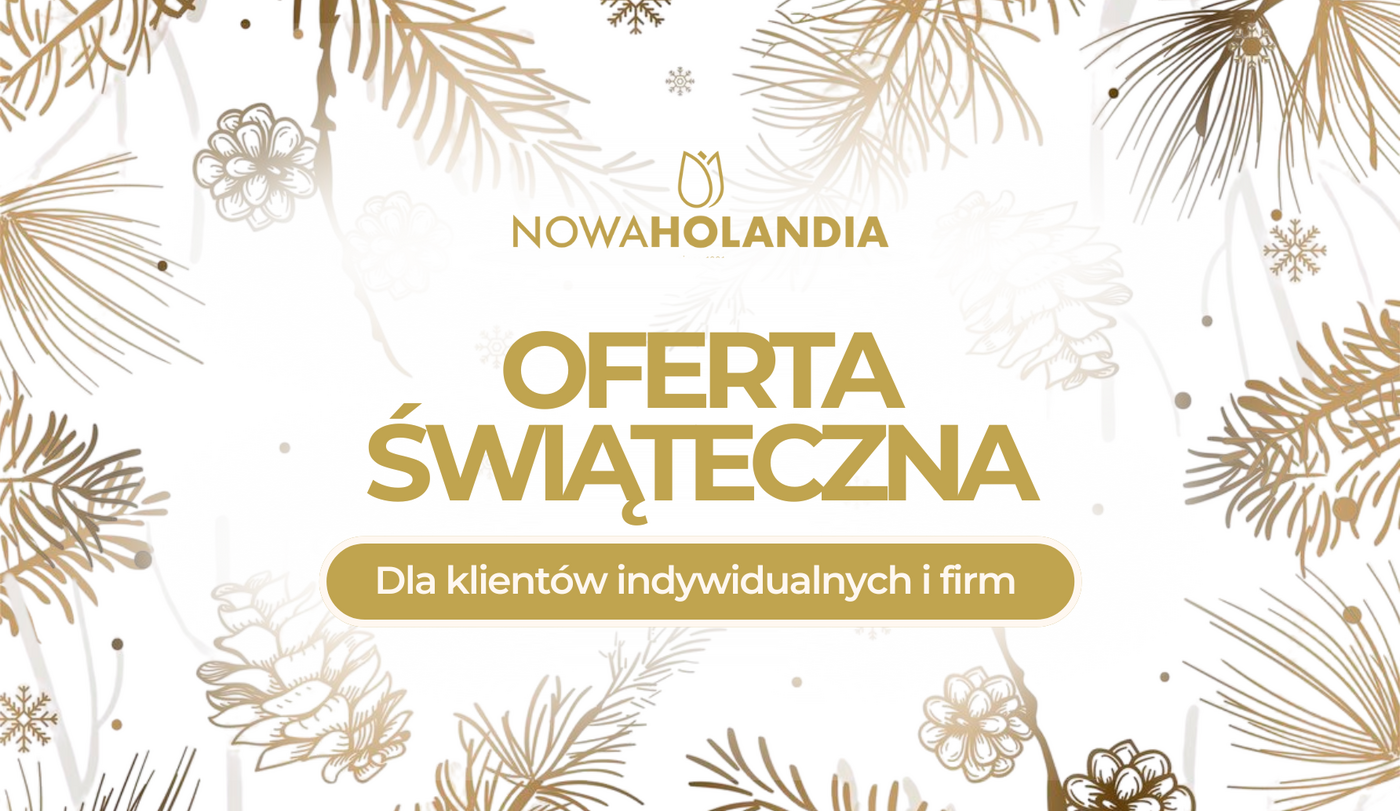 Nowa Holandia rusza ze świąteczną ofertą. Zamówienia na wynos i firmowe paczki świąteczne robią furorę! 