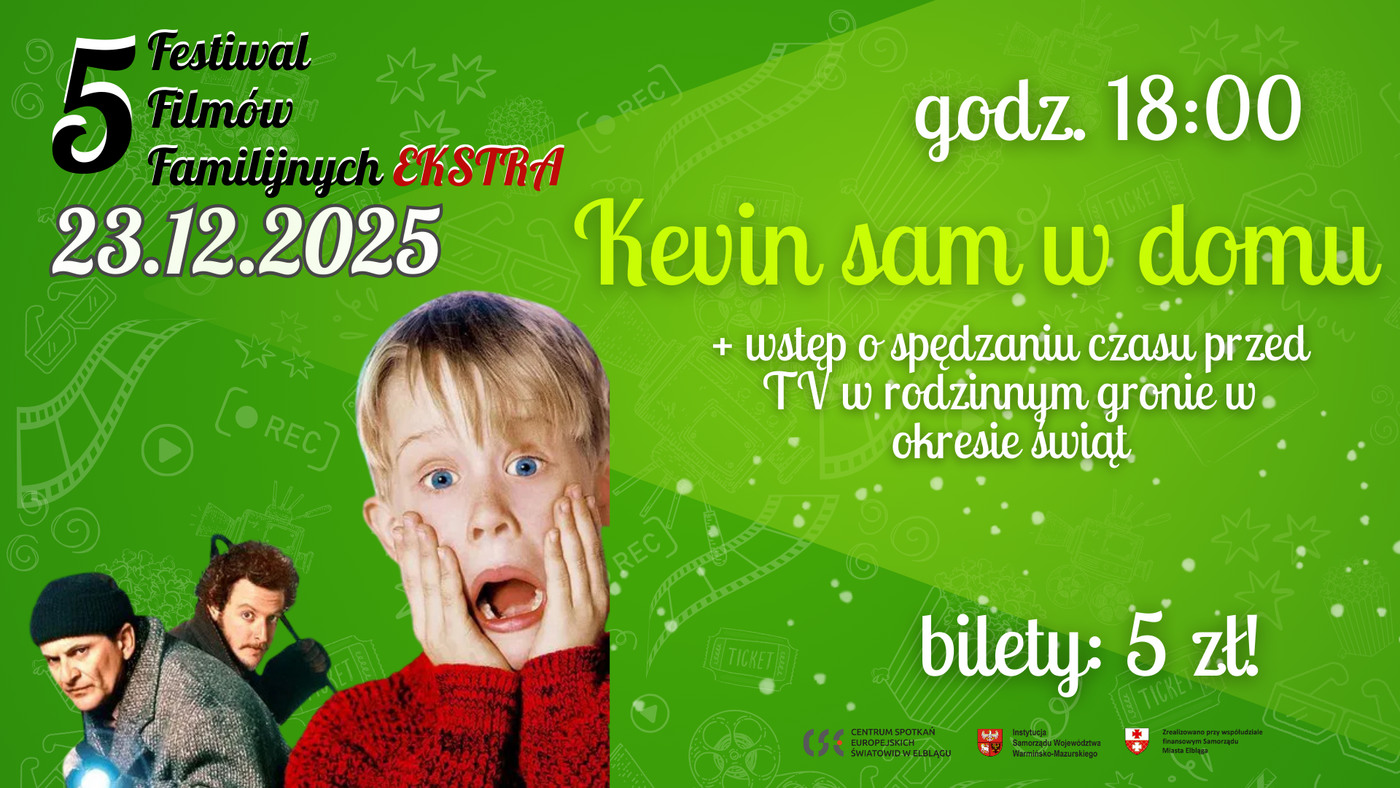 Elbląg, Kevin sam w domu w Kinie Światowid!