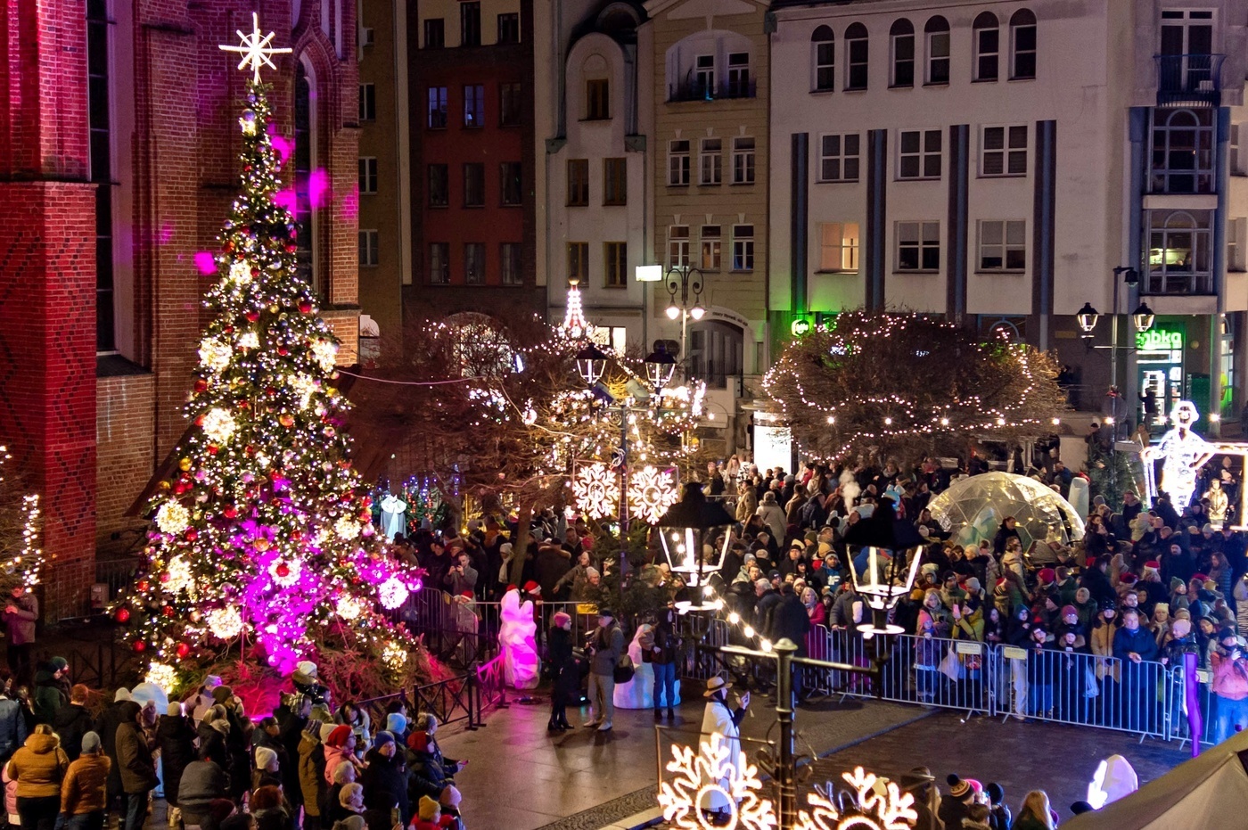 Elbląg, Choinka już świeci