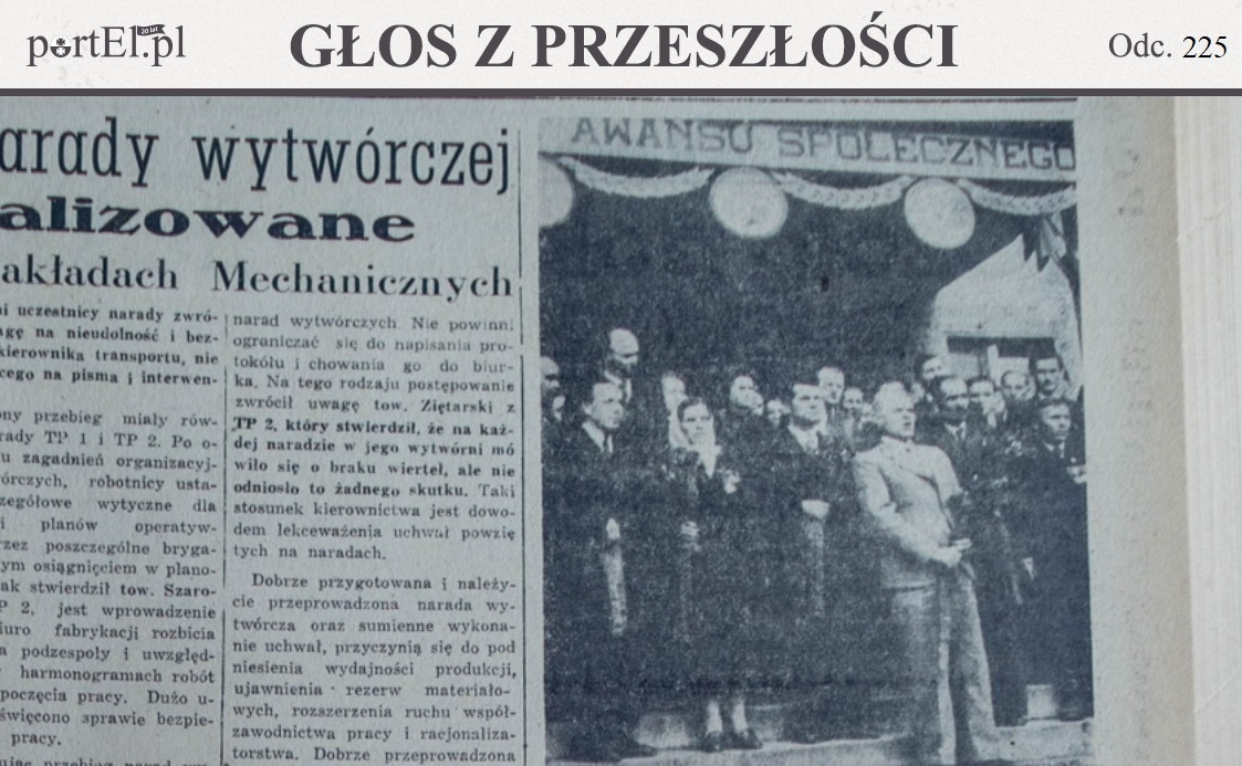 Elbląg, Głos Wybrzeża nr 259, 1950 r. Elbląg, Głos Wybrzeża nr 259, 1950 r.