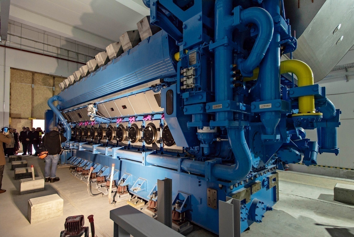 Elbląg, Jeden z trzech silników gazowych zamontowanych w nowym źródle kogeneracyjnym w EKO