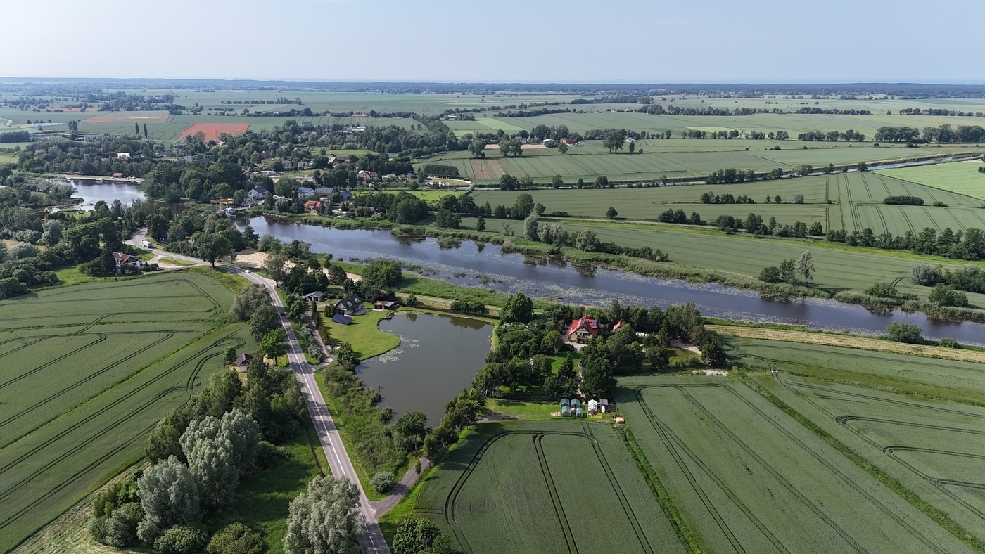 Elbląg, Rybina z lotu ptaka, fot