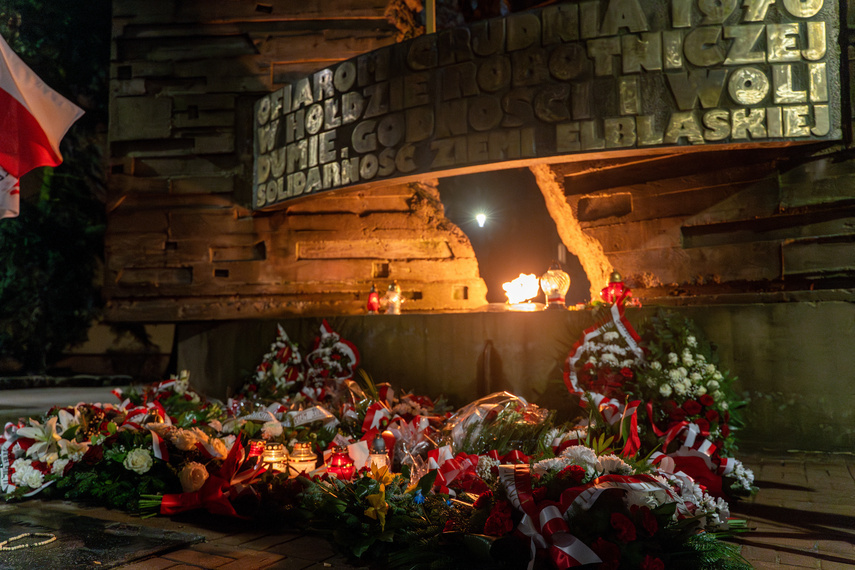 Elbląg, Solidarność uczci ofiary Grudnia 70 Elbląg, Solidarność uczci ofiary Grudnia 70