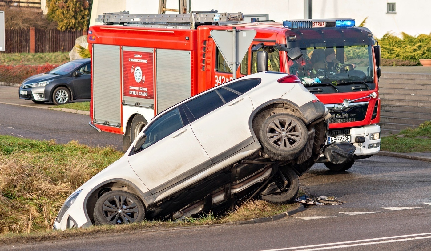 Elbląg, Wymusiła pierwszeństwo i wylądowała w rowie