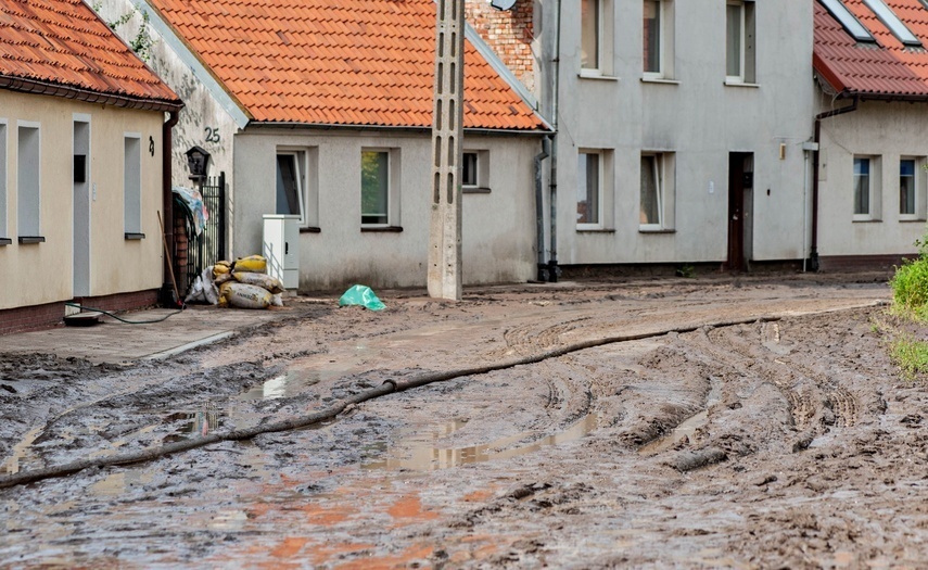 Elbląg, Lipcowa powódź w Tolkmicku,