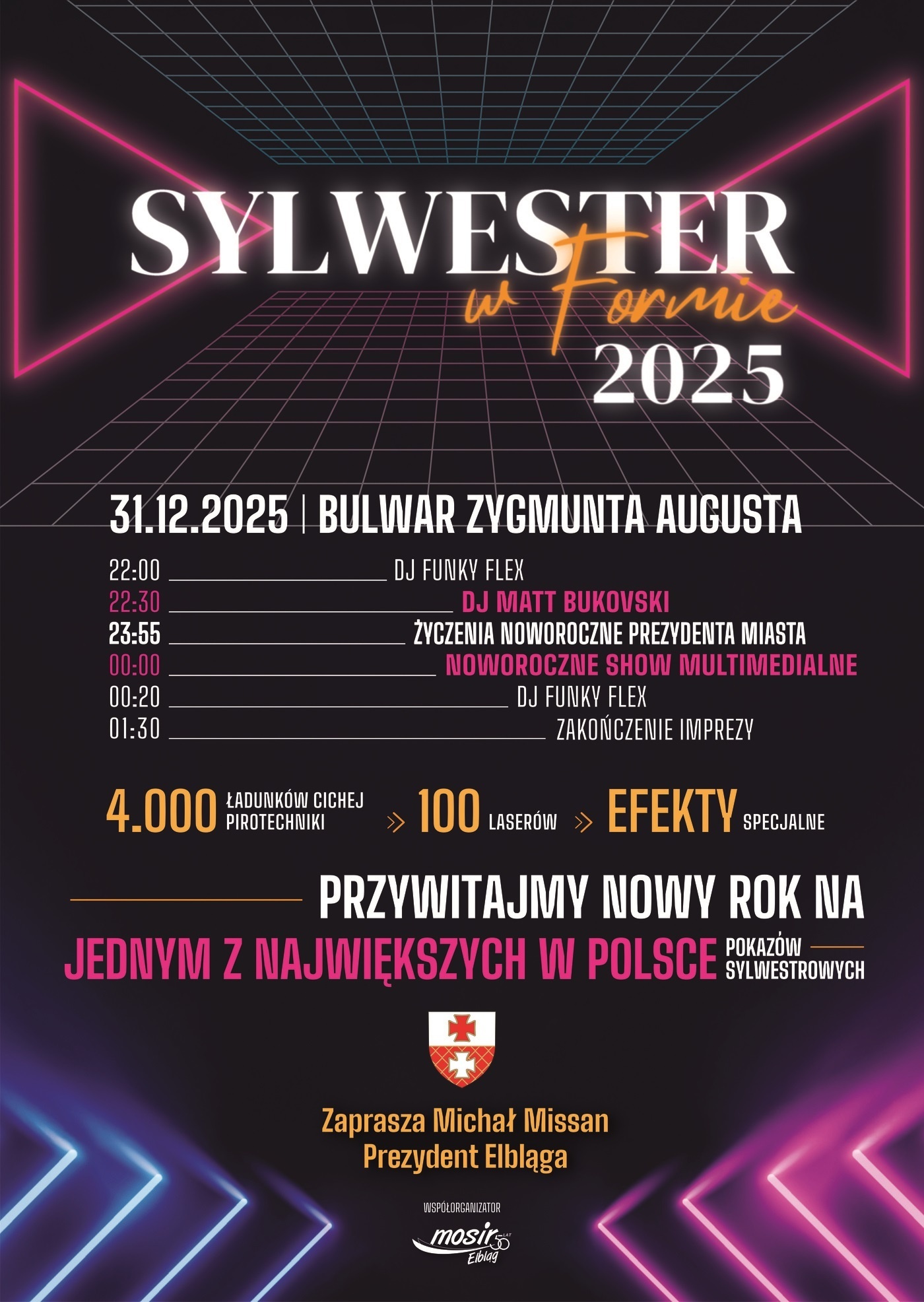 Sylwester w Formie - powitaj Nowy Rok w Elblągu!