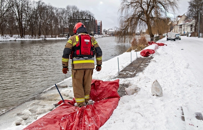 Elbląg, Worki z piaskiem dla mieszkańców Elbląg, Worki z piaskiem dla mieszkańców