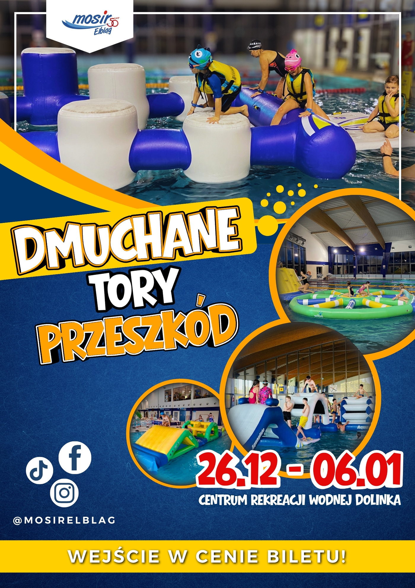 Elbląg, Wskakuj na dmuchany tor w CRW Dolinka