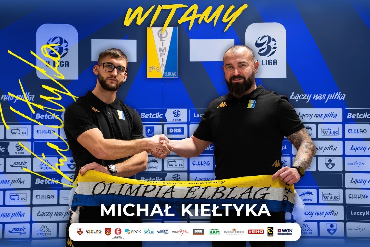 Elbląg, Michał Kiełtyka w roli trenera motorycznego Elbląg, Michał Kiełtyka w roli trenera motorycznego