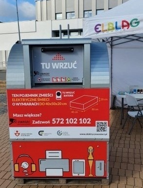Elbląg, Projekt "Elektryczne śmieci" zawieszony
