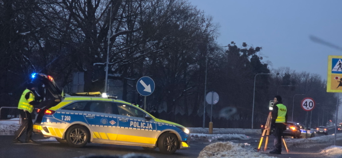 Elbląg, Ruch w miejscu wypadku w stronę ul. Płk. Dąbka jest utrudniony