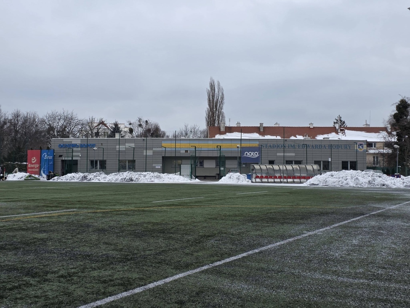 Elbląg, Sparing Olimpii trwał tylko 30 minut