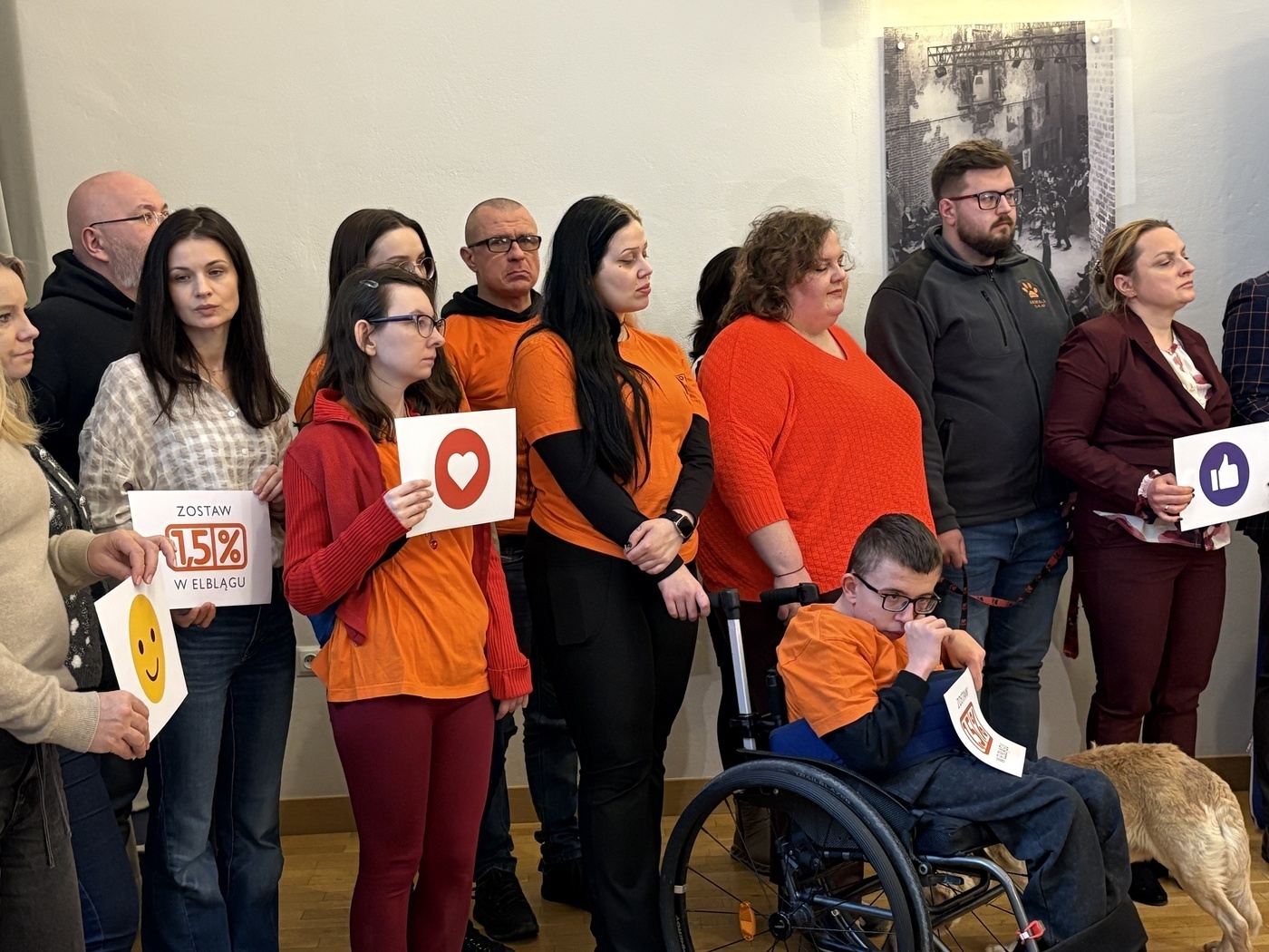 Elbląg, W konferencji prasowej uczestniczyli przedstawiciele organizacji OPP, które działają lokalnie,