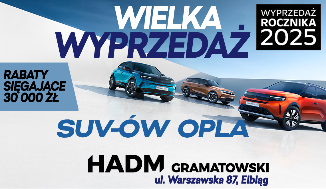 Wielka Wyprzedaż SUV-ów Opla w HADM Gramatowski [ Strefa biznesu ]