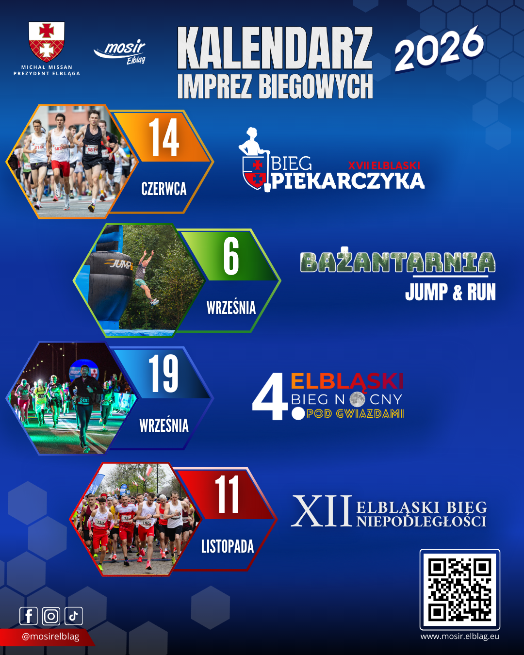 Elbląg, Poznaj kalendarz imprez biegowych na 2026!