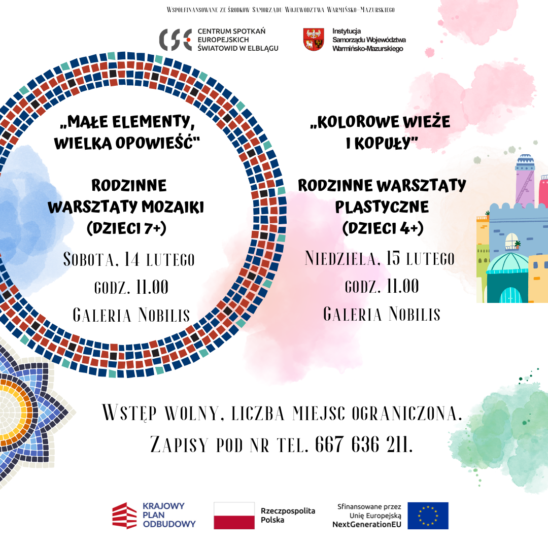 Elbląg, Rodzinne warsztaty plastyczne inspirowane sztuką sakralną w CSE „Światowid"