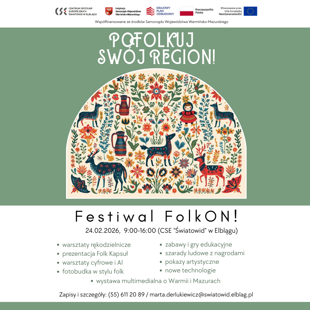 Weź udział w Festiwalu FolkON i pofolkuj swój region!