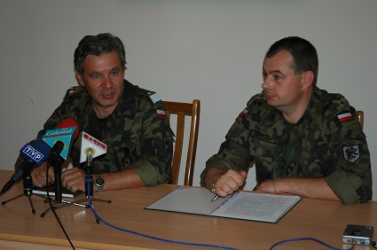 Elbląg, Gen. brygady Ryszard Sorokosz (po lewej) zostanie nowym dowódcą 16 Dywizji