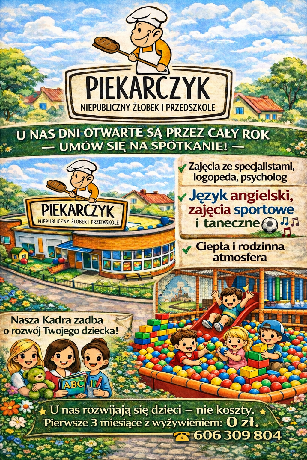 Mały człowiek, wielkie możliwości - czyli rzecz o Piekarczyku - miejscu, w którym rozwój ma dziecięcy uśmiech
