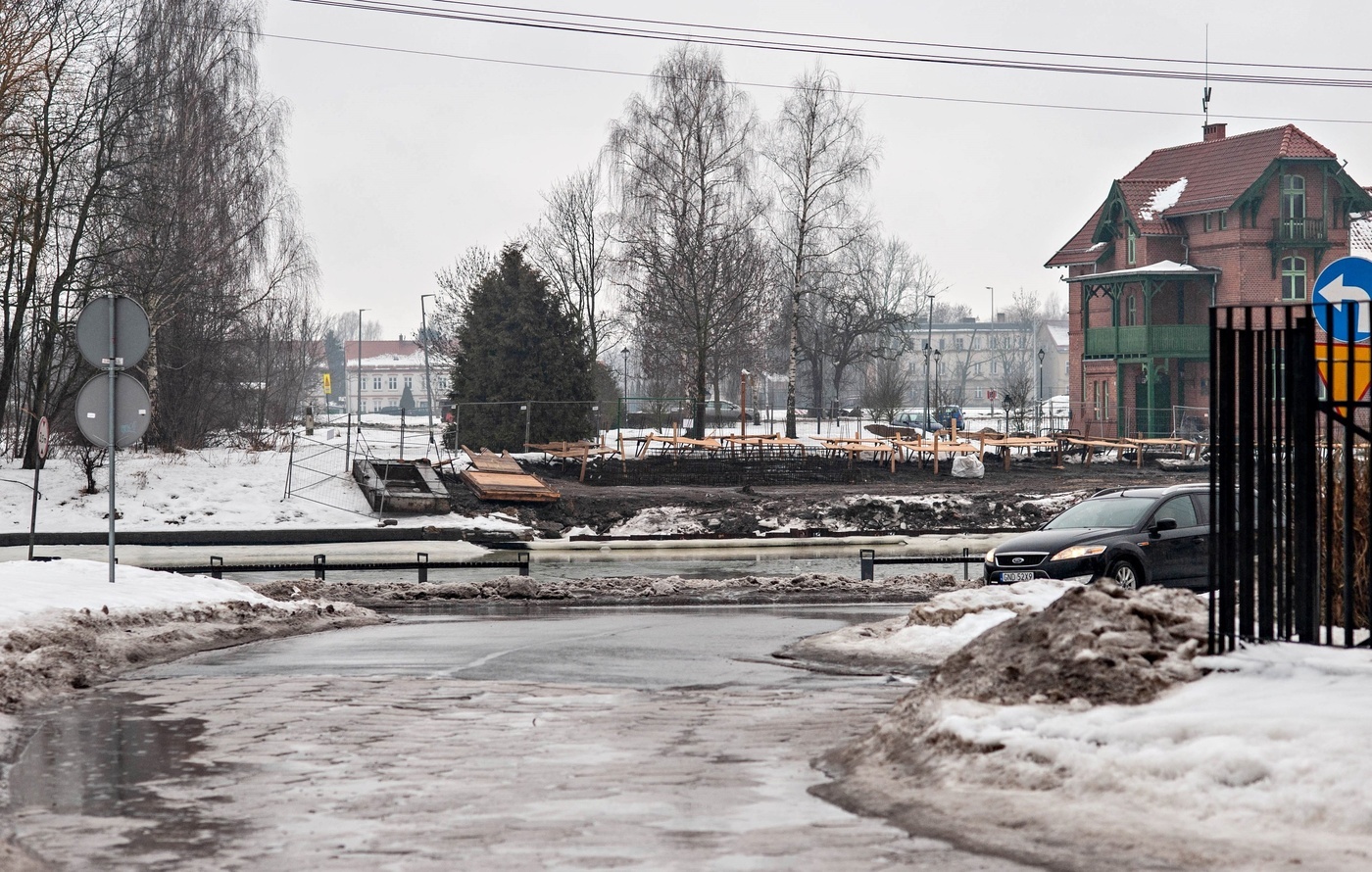 Elbląg, Most tymczasowy będzie przedłużeniem ul. Wapiennej