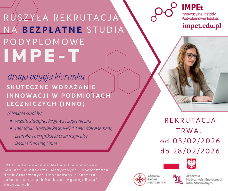 Nowoczesny wymiar kształcenia i zagraniczna wizyta studyjna. Trwa rekrutacja na bezpłatne studia podyplomowe w AMiSNS.