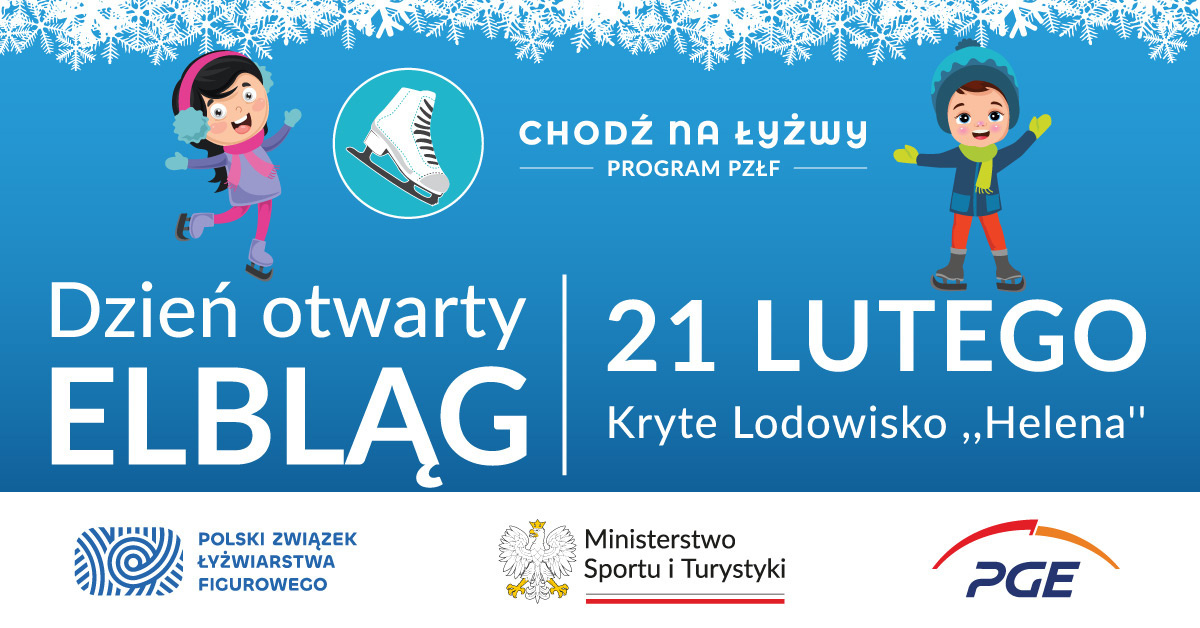 Elbląg, "Chodź na łyżwy" w Elblągu Elbląg, "Chodź na łyżwy" w Elblągu