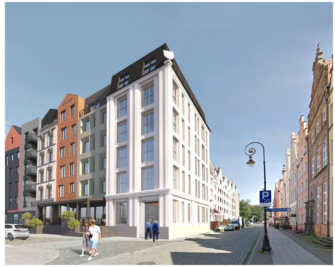 Elbląg, Wizualizacja narożnej kamienicy