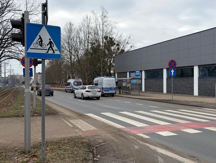 Elbląg, Potrącił kobietę na pasach
