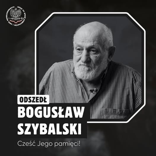 Zmarł Bogusław Szybalski [ Wiadomości ]