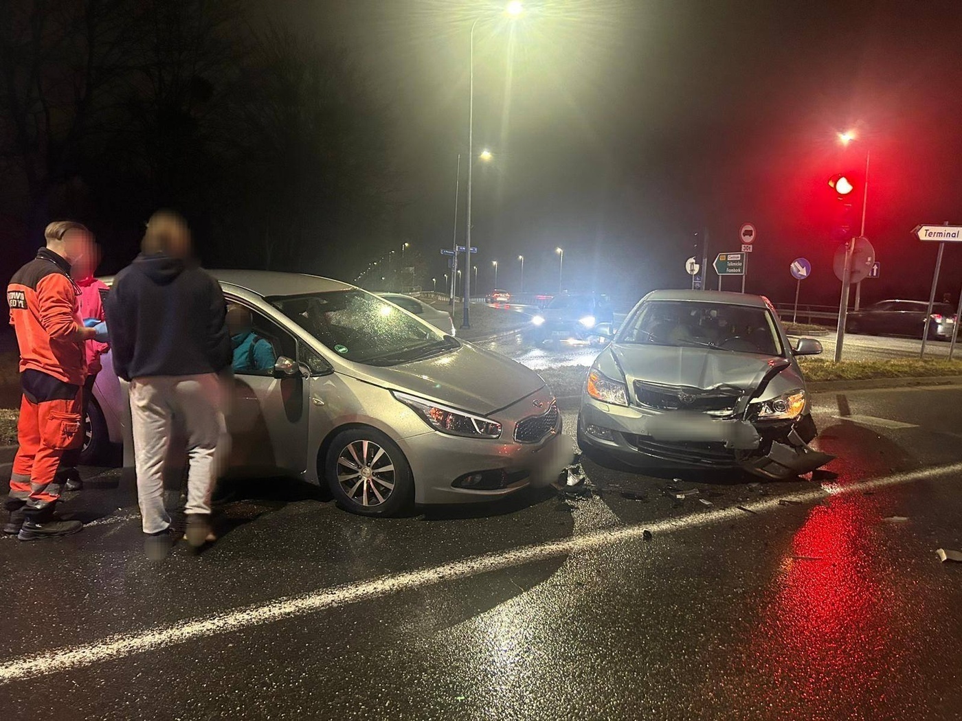 Elbląg, Pijany kierowca spowodował kolizję Elbląg, Pijany kierowca spowodował kolizję