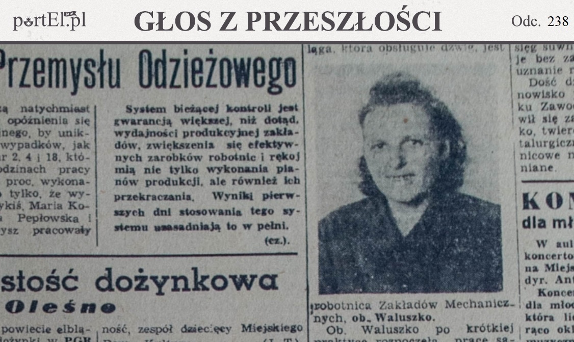 Elbląg, „Wagony mogłoby być podstawione rano” (Głos z przeszłości, odc. 238)
