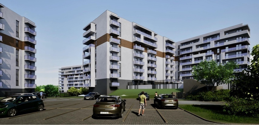 Elbląg, Wizualizacja osiedla (materiały inwestora)