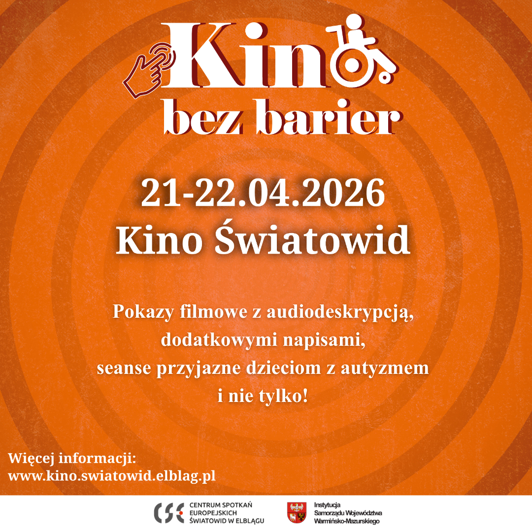 „Kino bez barier” po raz czwarty w Kinie Światowid