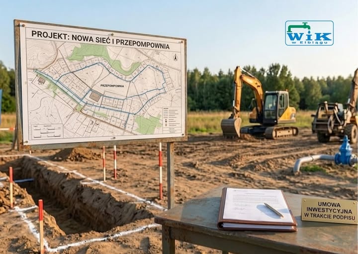 Elbląg, Prawie 7,8 mln złotych na nowe sieci sanitarne