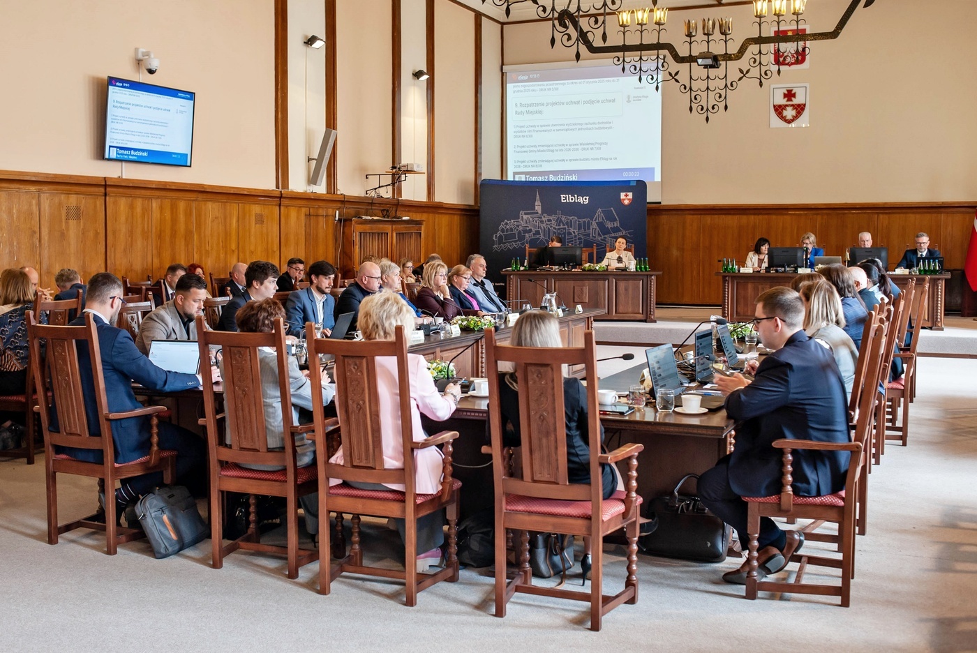 Elbląg, Sesja Rady Miejskiej. Czym zajmowali się radni