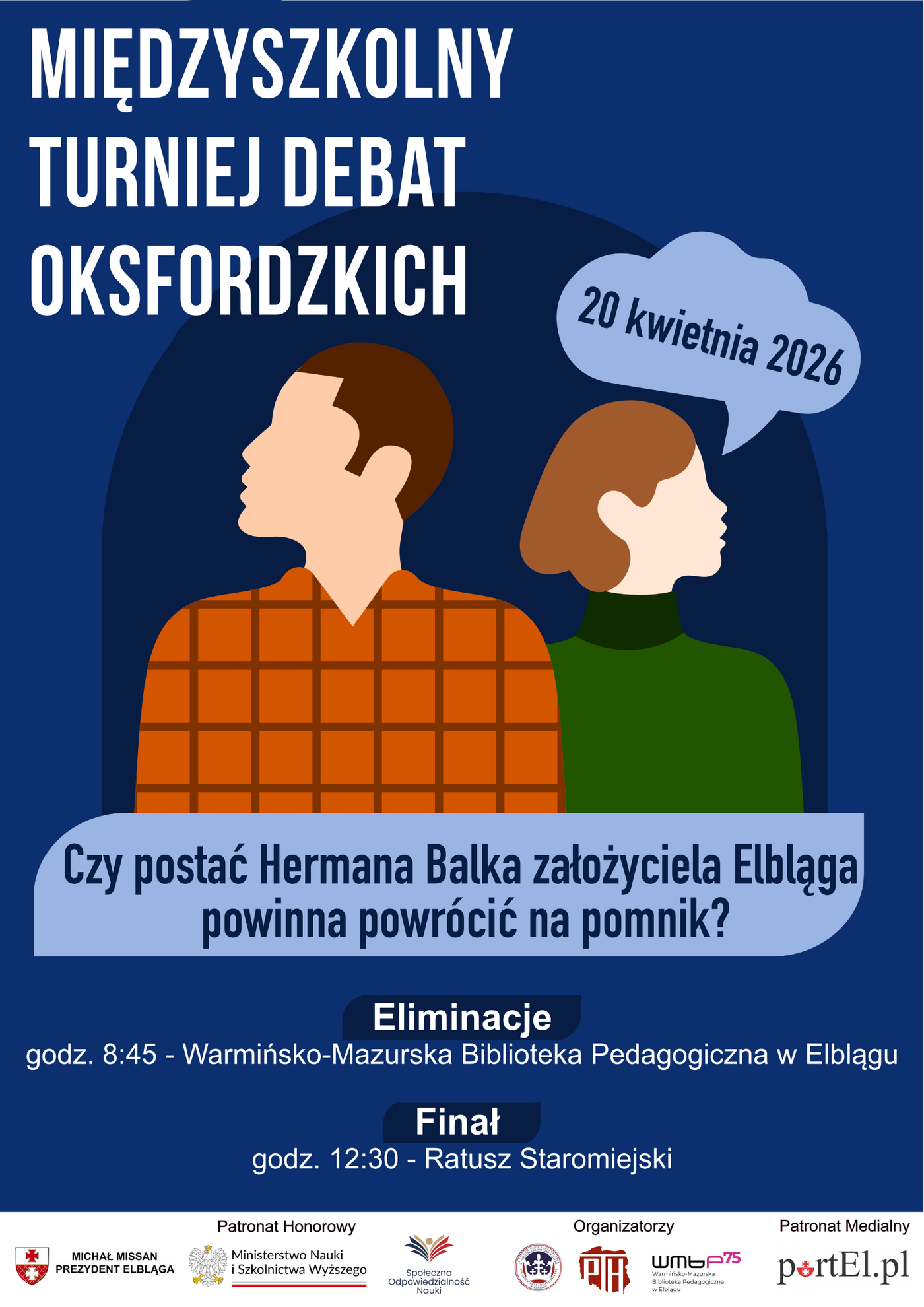 Elbląg, Szkolna rywalizacja na argumenty