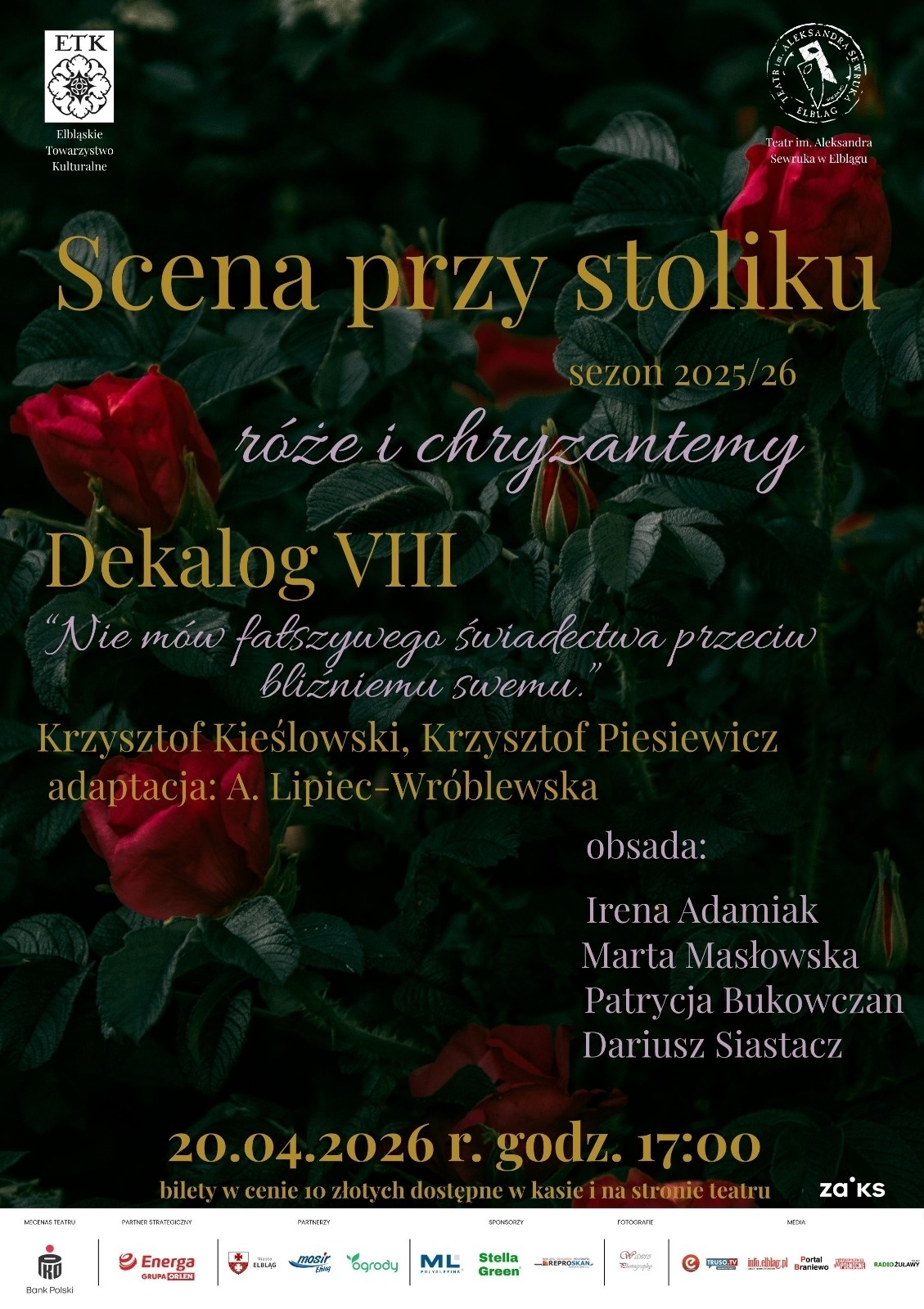Elbląg, Scena przy stoliku Elbląg, Scena przy stoliku