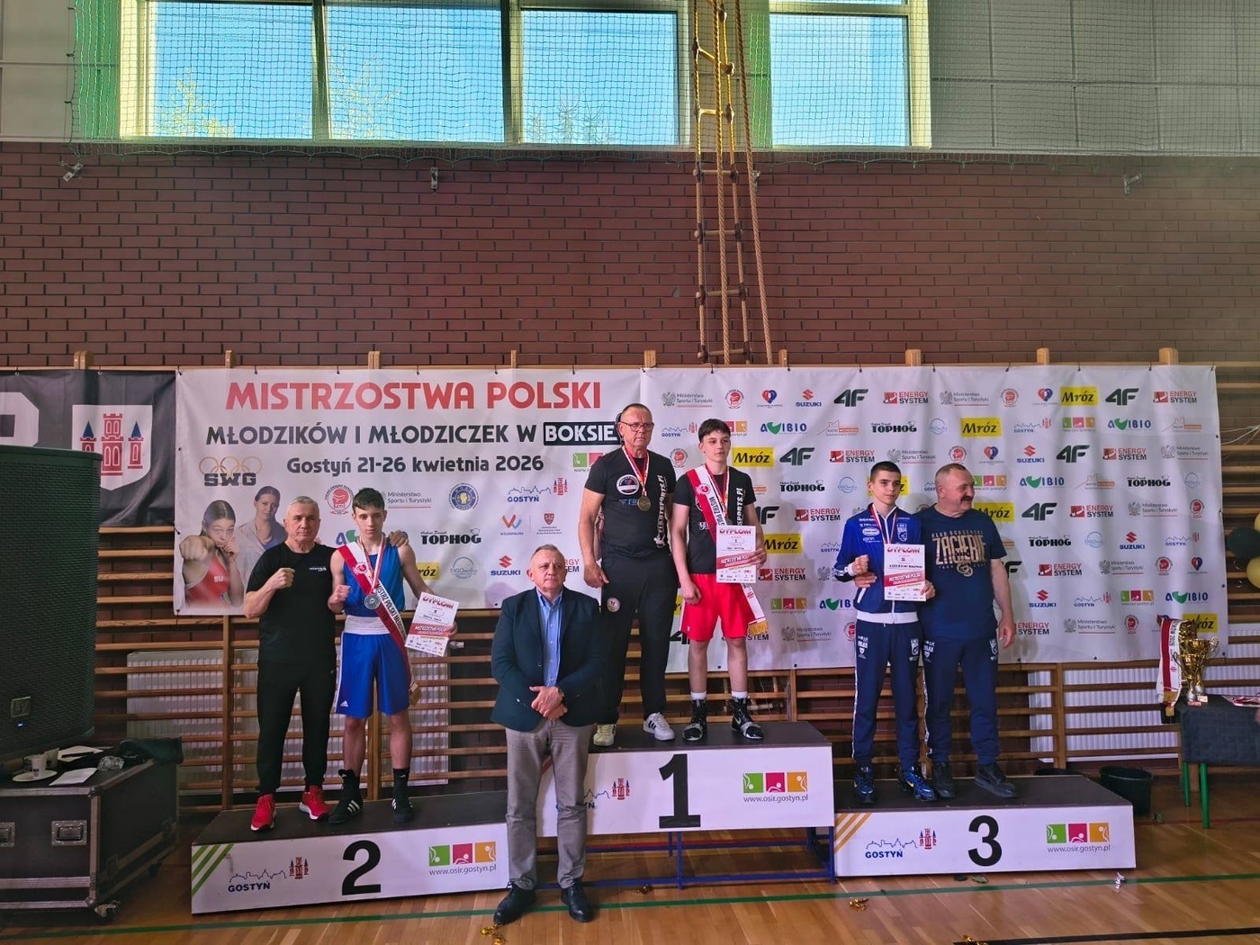 Elbląg, Cztery medale elbląskich pięściarzy