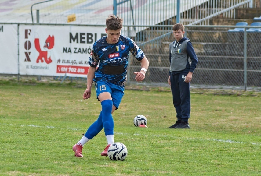 Elbląg, Gol do szatni gol na koniec