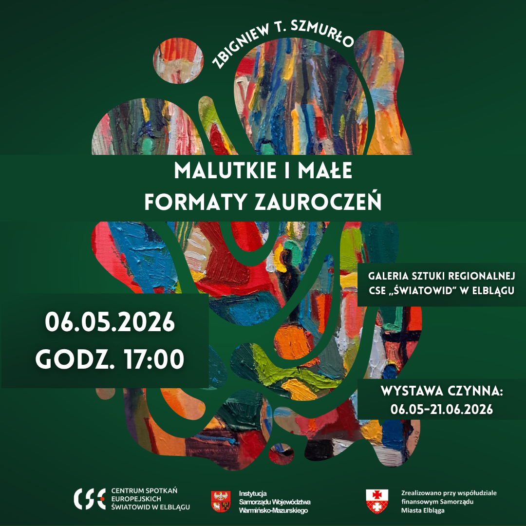 Elbląg, Wernisaż wystawy Zbigniewa T. Szmurło