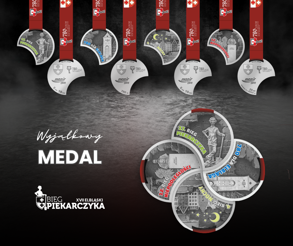 Elbląg, Wyjątkowy medal XVII edycji Biegu Piekarczyka
