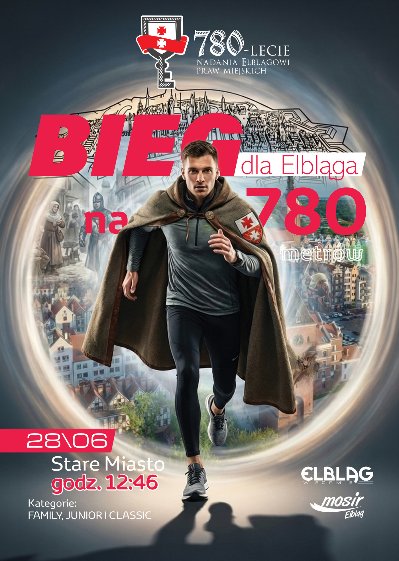 Elbląg, Ruszyły zapisy na Bieg 780 dla Elbląga