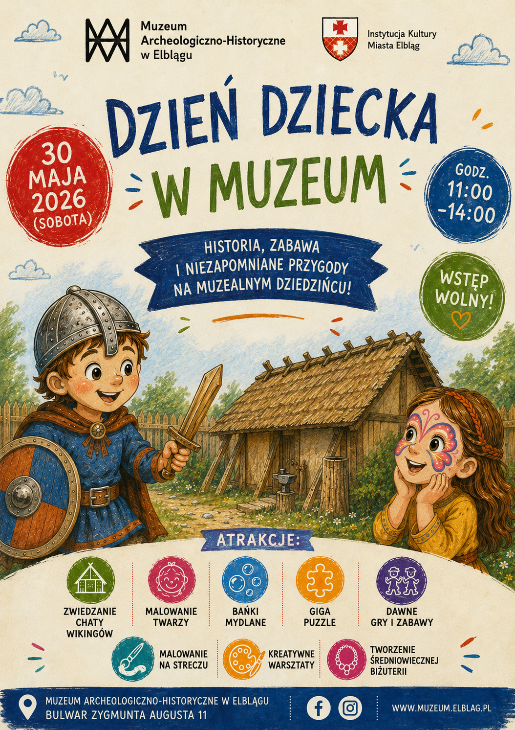 Elbląg, Dzień Dziecka w muzeum