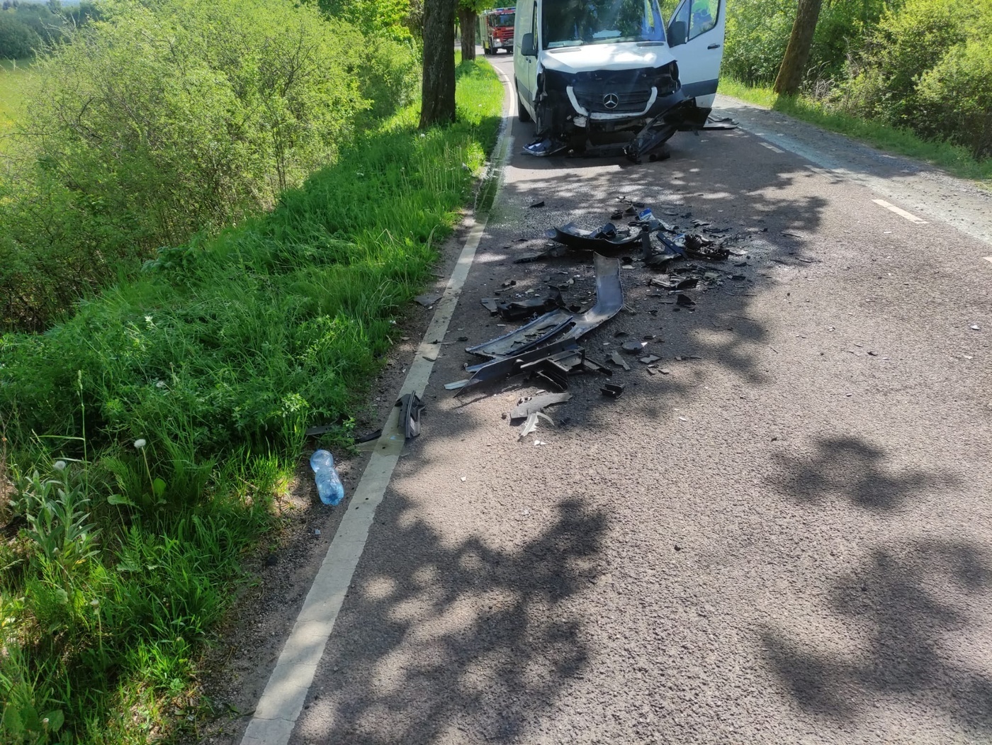 Elbląg, Zderzenie busa z osobówką