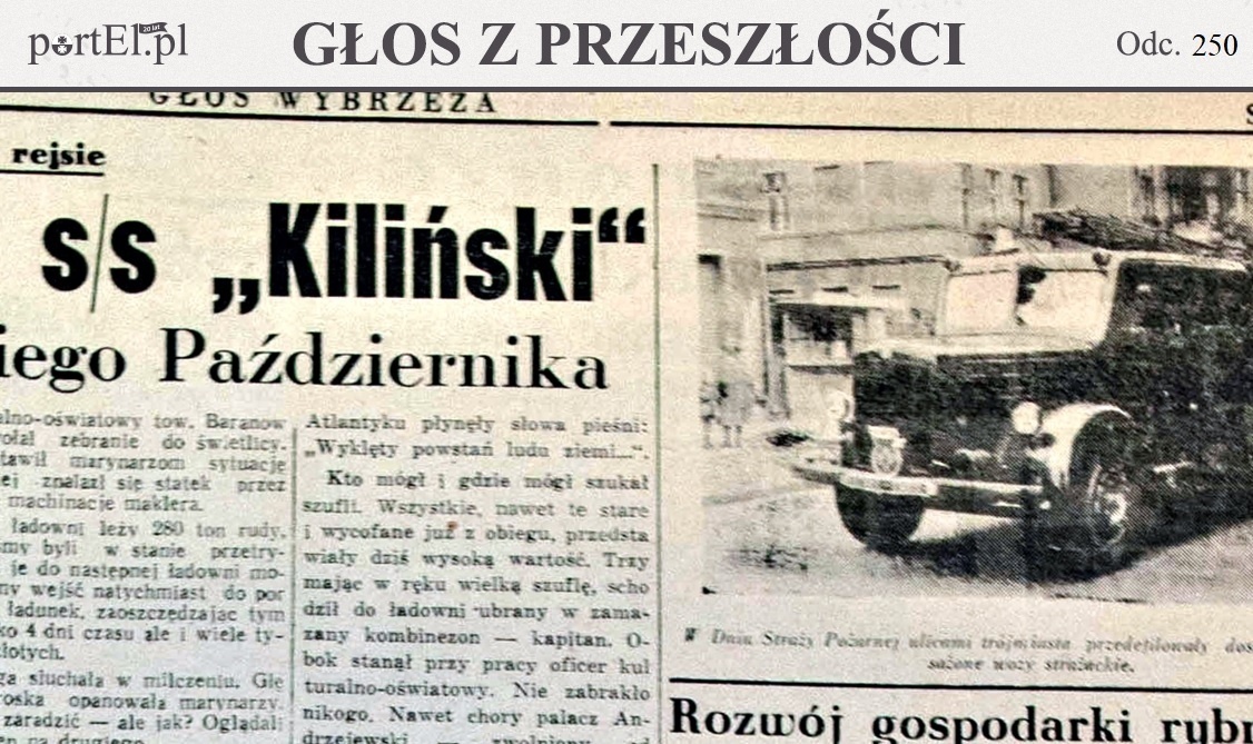 Elbląg, „Zbiory będą znacznie lepsze” (Głos z przeszłości, odc. 250)