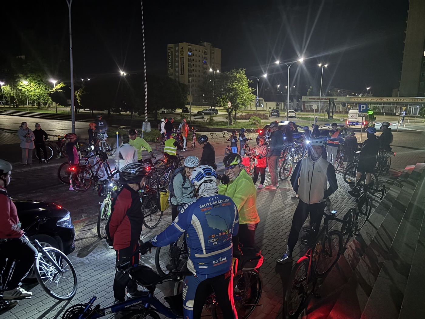 Elbląg, Nocny rajd otwarcia Rowerowej Stolicy Polski za nami