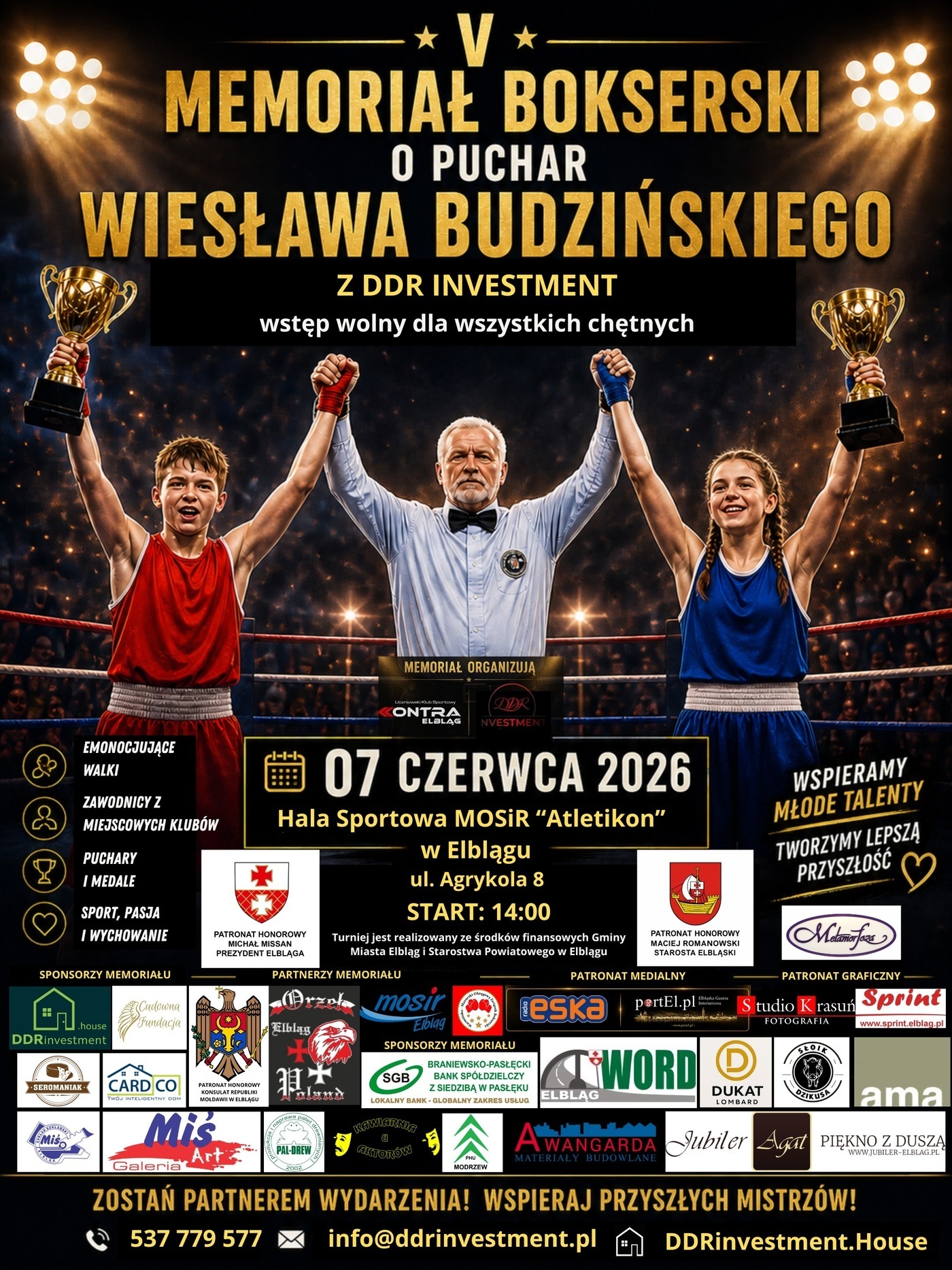 Elbląg, Piąty taki bokserski memoriał