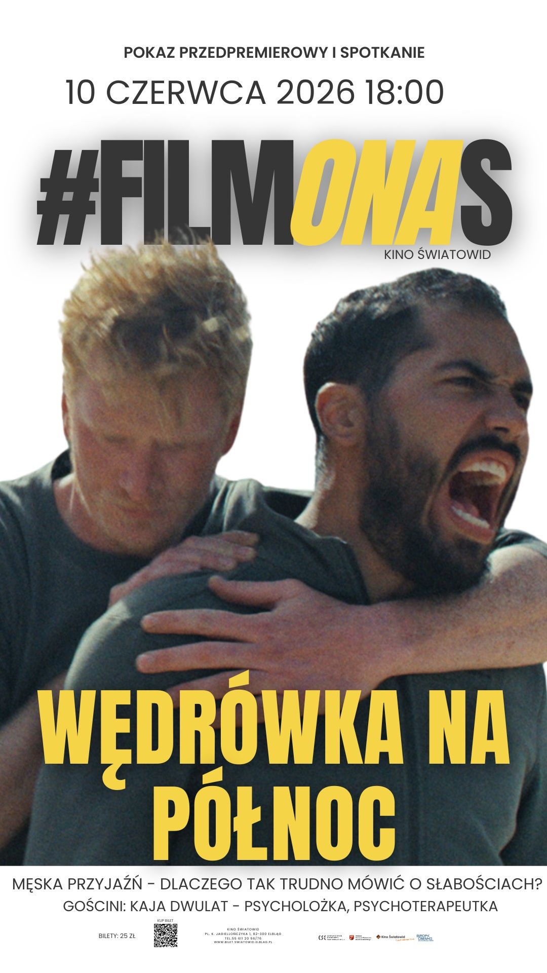 „Wędrówka na północ” i rozmowa o męskiej przyjaźni w Kinie Światowid „Wędrówka na północ” i rozmowa o męskiej przyjaźni w Kinie Światowid