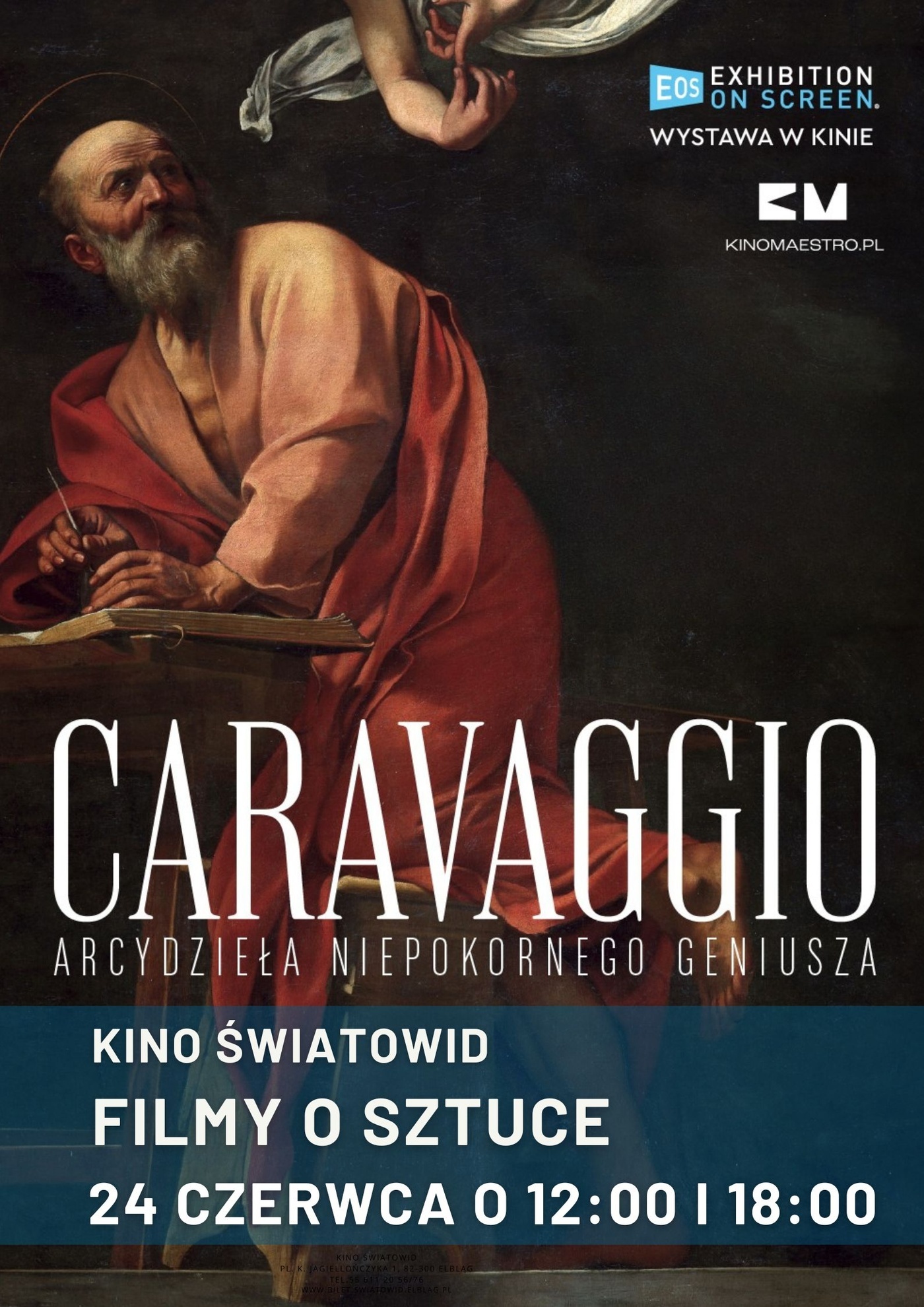 „Caravaggio. Arcydzieła niepokornego geniusza” w Kinie Światowid „Caravaggio. Arcydzieła niepokornego geniusza” w Kinie Światowid