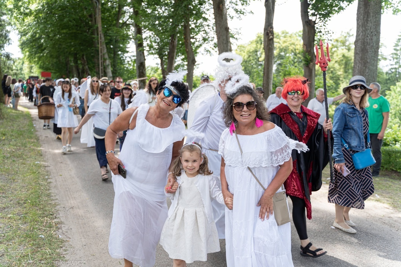 Elbląg, Parada podczas Zlotu Miłośników Aniołów 2025 r., Elbląg, Parada podczas Zlotu Miłośników Aniołów 2025 r.,